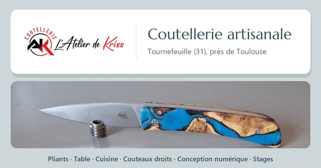 L'Atelier de Kriss — coutellerie à Tournefeuille