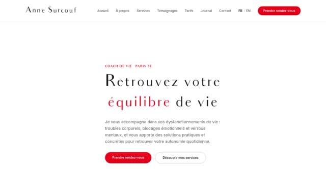 Anne Surcouf - Coach de vie à Paris 5e